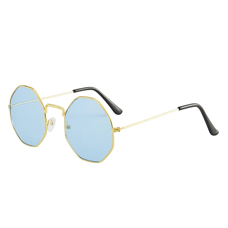 

Polygon Frame Metal Square Sunglasses Women Classic Vintage Sun Glasses Brand Design Gradient Drive Sunglasses