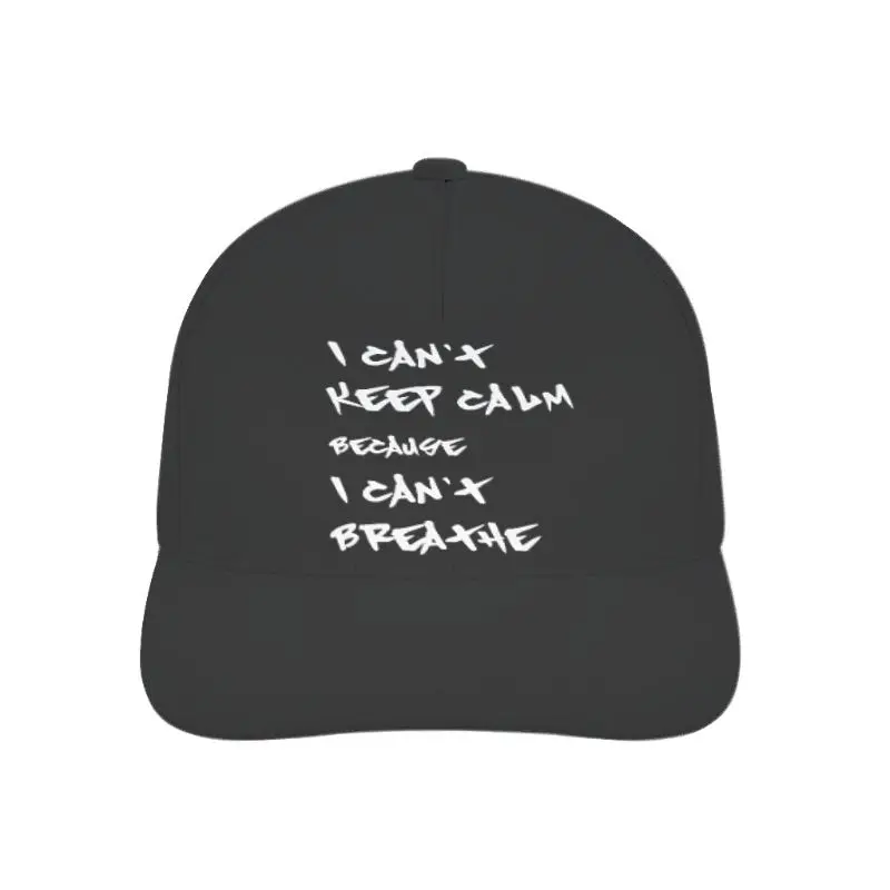 

Я не могу сохранять спокойствие, потому что я не могу дышать белым принтом бейсбольная шляпа летняя кепка водителя грузовика Snapback шляпа бел...