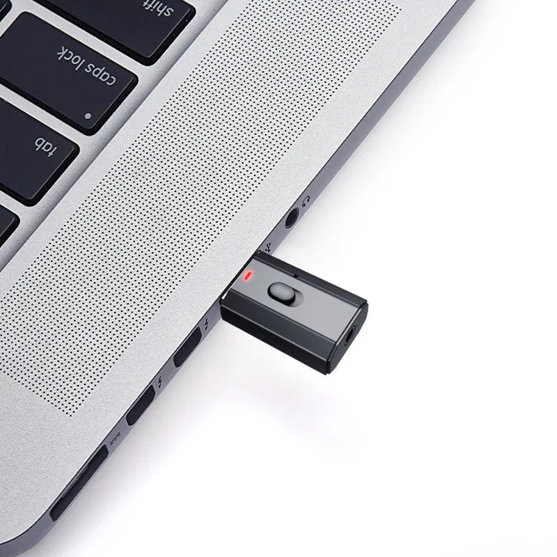 

4 In 1 USB Bluetooth 5.0 Transmitter Receiver AUX Audio Adapter For TV/PC/Car Hands-free 3.5mm AUX Adaptador Dropshipping