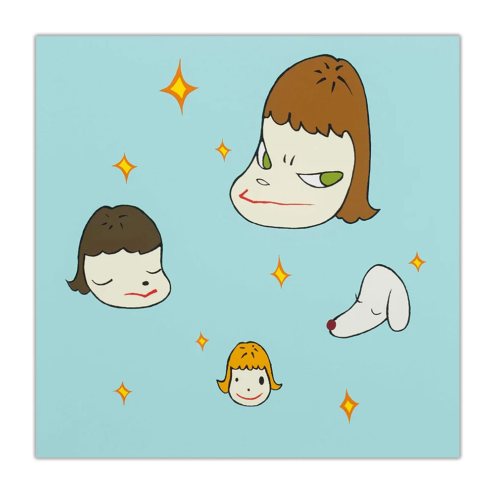 Citon Yoshitomo Nara Star Звездный остров Canvas Холст Картина маслом художественное