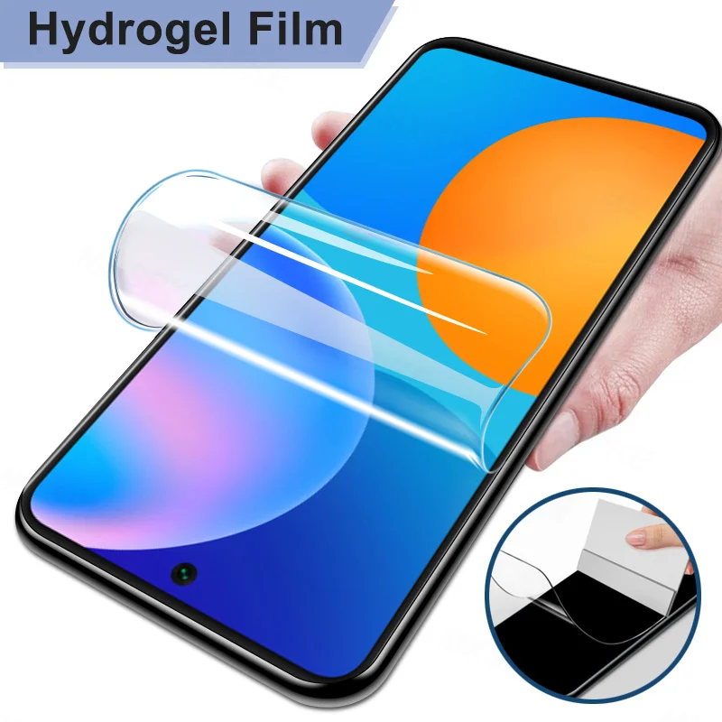 3pcs hydrogel film for huawei mate 40 30 lite pro screen protector for huawei p30 p40 pro lite e p smart z 2019 film full cover free global shipping