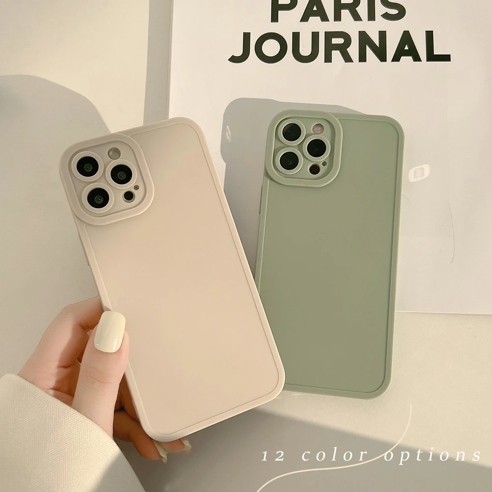 

Nice Matte Plain Cases For iPhone 13 13mini 13Pro 13ProMax 12 12mini 12Pro 12ProMax 11 11Pro 11ProMax 7 8 7Plus 8Plus X XSMAX XR