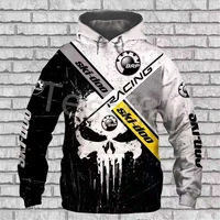 brp can 3d print new fashion mens hoodie personality zipper jacket motorcycle harajuku street sports jacket120 6xl