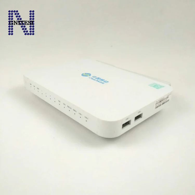 Б/у вторая рука Alcatel-lucent G-140W-ME GPON ONU с 4GE + 1TEL 2USB двухдиапазонный WIFI 2 4G/5G версия на