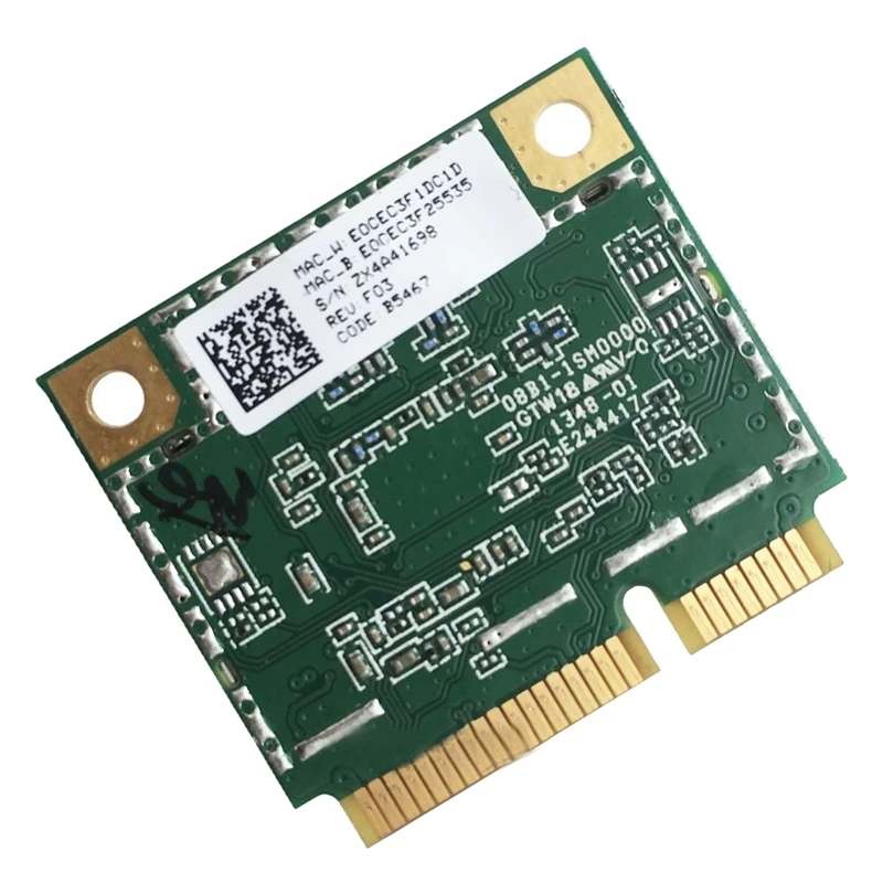 Беспроводная карта AR9462 AR5B22 WB222 Half Mini PCIe 300 Мбит/с + Bluetooth 4 0 WLAN Wifi | Компьютеры и офис