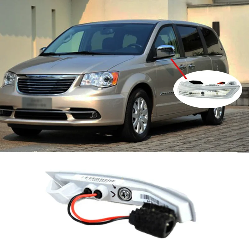 

Автомобильный зеркальный указатель поворота для Dodge Caravan Chrysler Town 10-16 68052079AC 68052078AC автомобильные аксессуары
