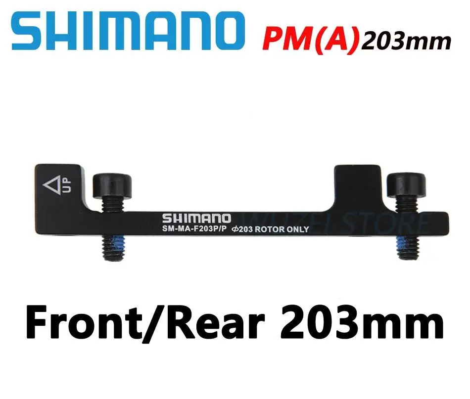SHIMANO SM-MA-F180P/P2 F203P/P дисковый тормозной адаптер PM A опорный дисковый тормозной кронштейн для 180/203 мм ротора RT86 RT81 RT56