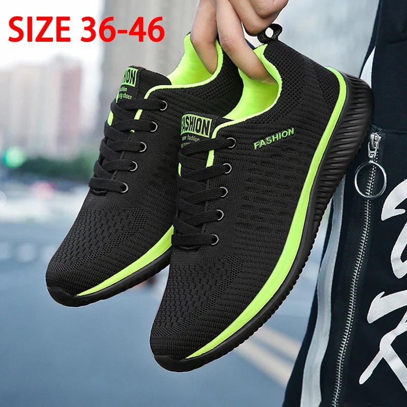 

Men Women Knit Sneakers Breathable Athletic Running Walking Gym Shoes
