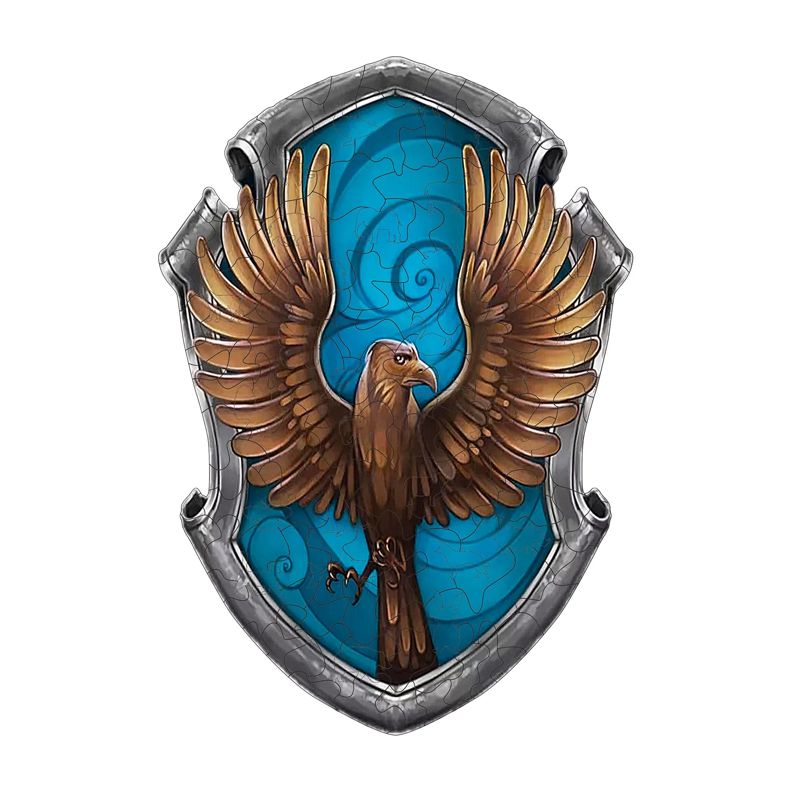 Пазл с волком деревянный для взрослых и детей | Игрушки хобби