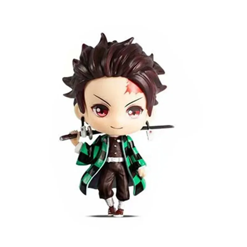Аниме Фигурка модель демон убийца Kimetsu No Yaiba Q Posket Kamado Tanjirou Kamado Nezuko Agatsuma Zenitsu Фигурки игрушки