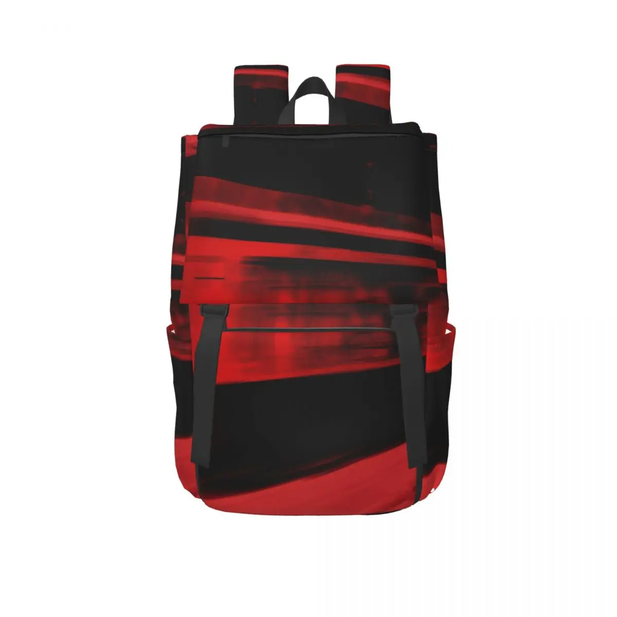 

Red black cool sports new fashion folding backpack casual backpack school shopping travel backpack men and women backpack