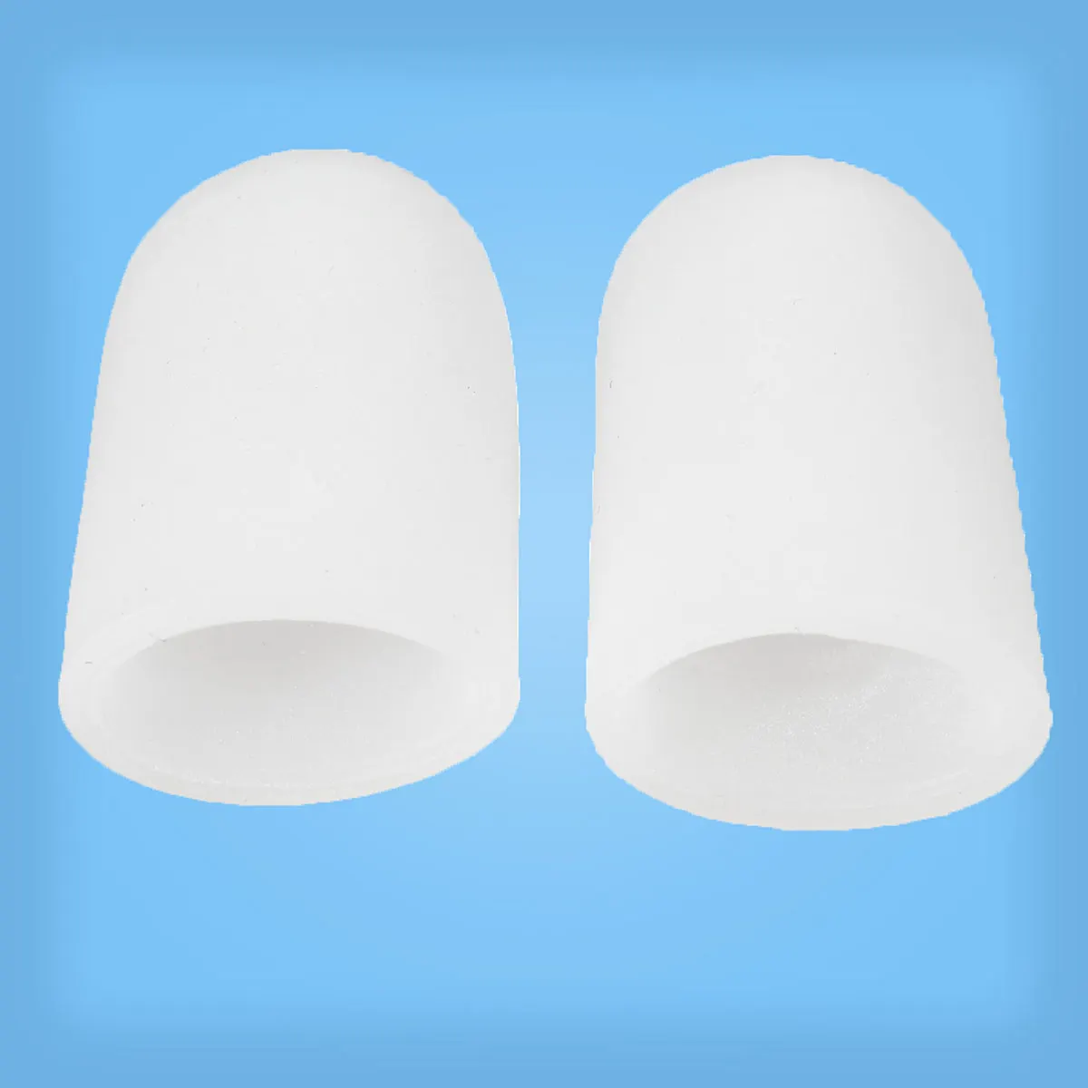2pcs Women Feet Care Tools Silicone Tube Corns Gel Toe Blisters Bunion Protector Prevent Calluses Products | Красота и здоровье