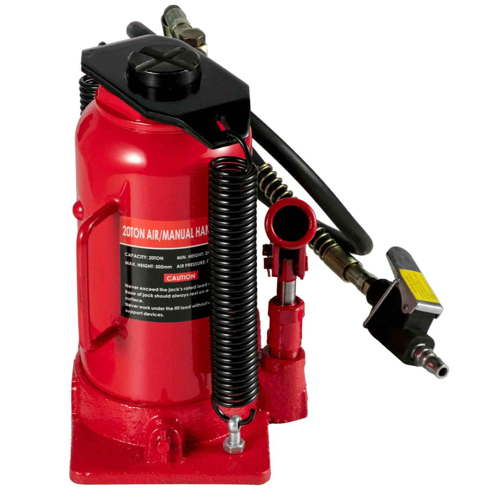 Гидравлический домкрат 20t Сверхмощный воздушный гидравлический для бутылок