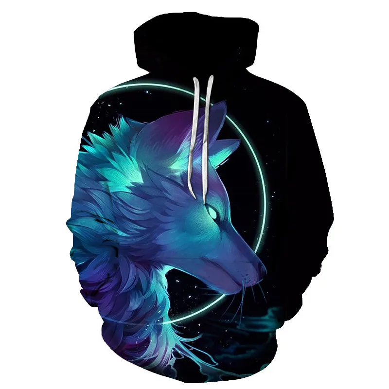 

Wolf Printed Women 3d Hoodies Brand Sweatshirts Girl Boy Jackets Pullover Fashion Tracksuits Animal Streetwear Lovers Sweatshirt