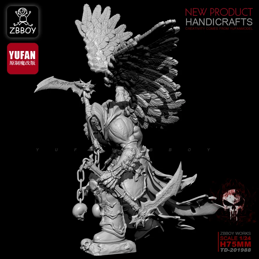 Наборы моделей из смолы бесцветные самосборные 75 мм TD-201988 | Игрушки и хобби