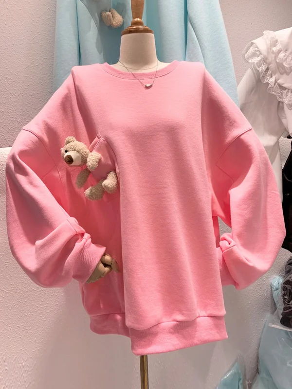 

Женский тонкий осенний свитер свободного покроя