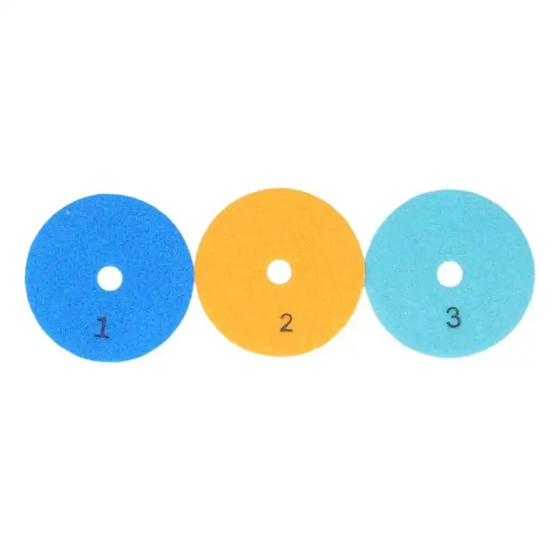 

Diamond Polishing Pad Diamond Polishing Pad 4in Grinding Tool Set Kit for Marble Terrazzo Concrete 4in Grinding Pad