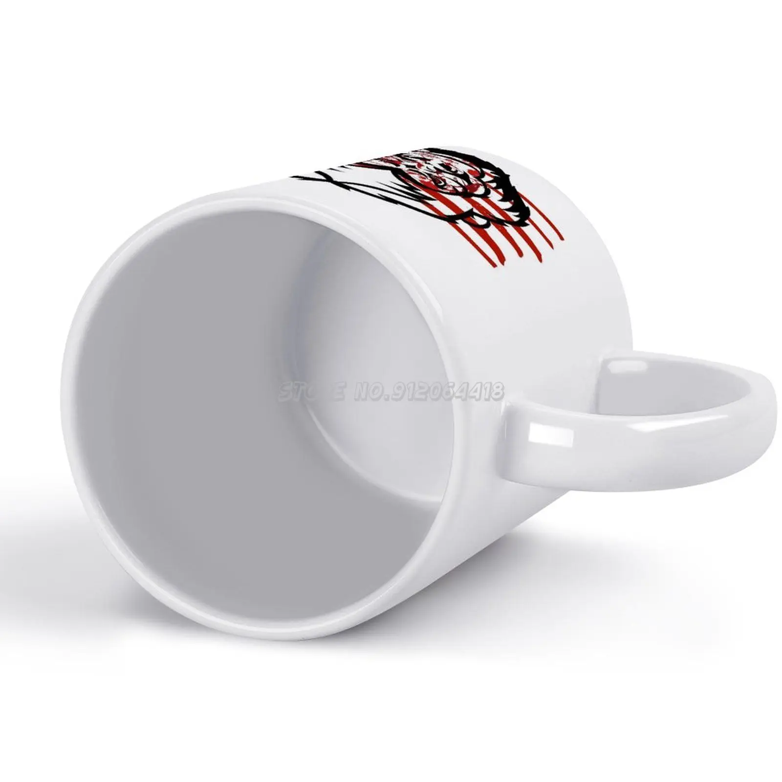 Кофейные кружки в виде кровавой обезьяны 330 мл креативная дорожная кружка и чашка