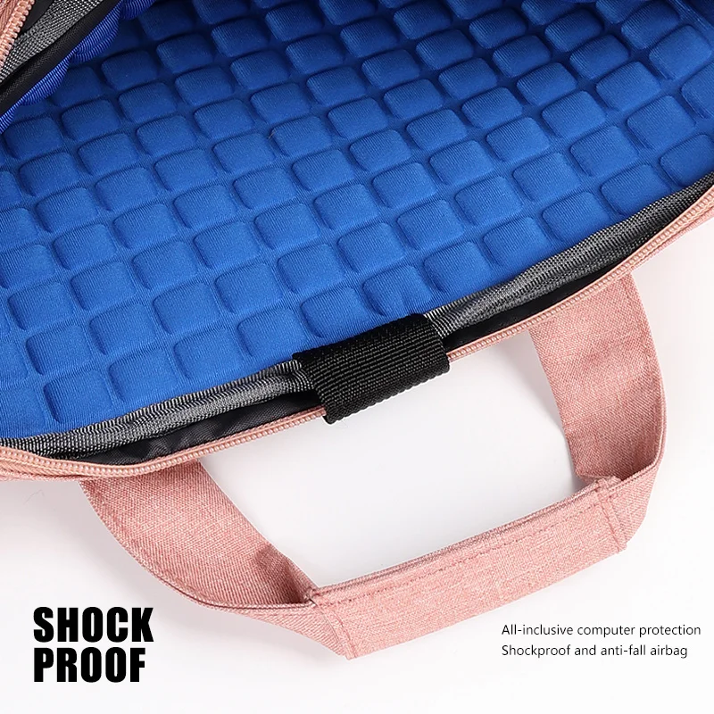 laptop bag sleeve case protective shoulder carrying case for pro 13 14 15 6 17 inch macbook air asus lenovo dell huawei handbag free global shipping