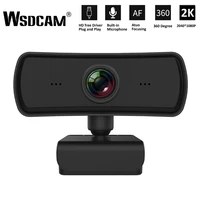 2k 20401080p webcam hd computer pc webcamera with microphone rotatable cameras for live stream video class conference pc gamer