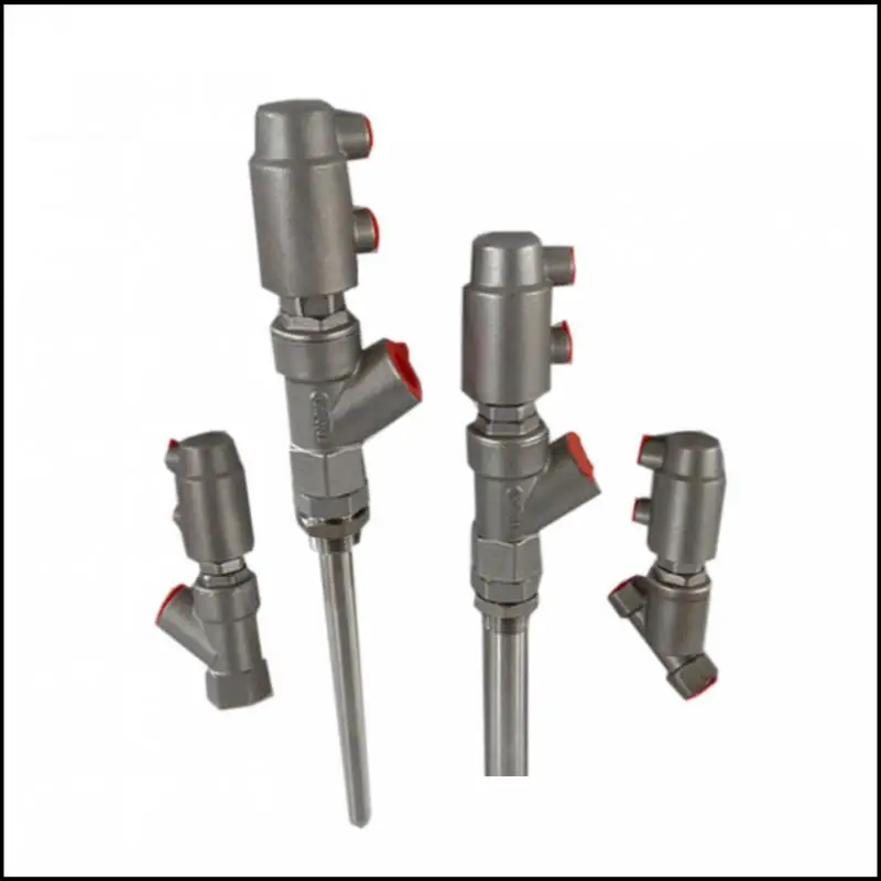 Stainless Steel DN15-27 Rod Anti-drip Pneumatic Nozzle Filling Valve for Filling Machine