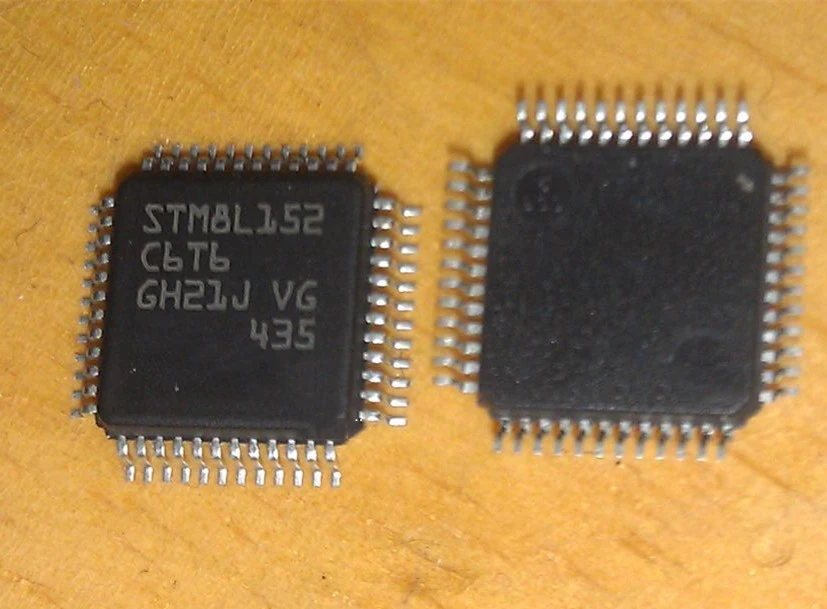 1 шт./лот STM8L152C6T6 STM8L SCM MCU STM8L152 LQFP48 новые оригинальные чипы микроконтроллера в