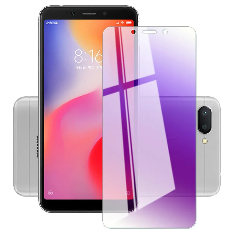 Защитное стекло UVR для Xiaomi Redmi 8, 8A, 7, 7A, 6 Pro, 6A, 5 Plus, 5A, анти-синее закаленное стекло, защита экрана Redmi 4 Pro, 4A, 4X