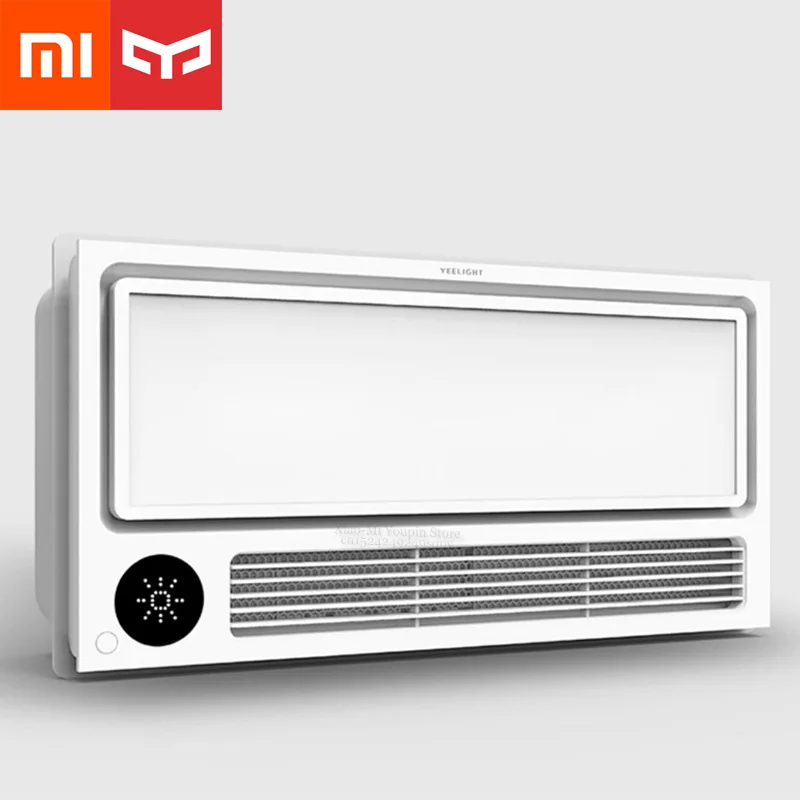 Умный обогреватель для ванной Xiaomi Yeelight, мобильное приложение Bluetooth, дистанционное управление, 8 в 1, нагреватель для ванны, 3 передачи, быстрый нагрев, нагреватель для ванны