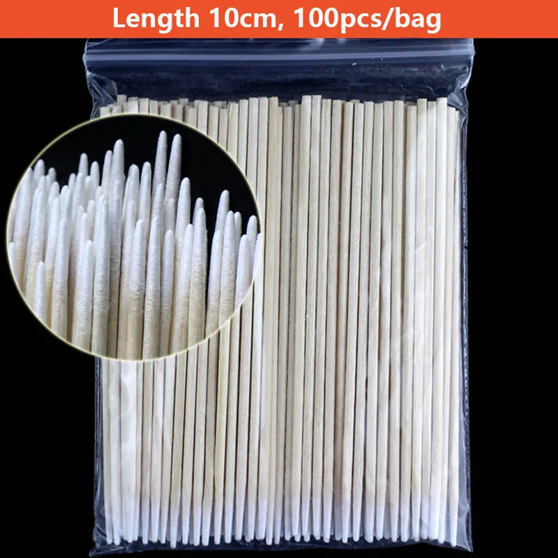 

1000pcs 7cm 10cm Wood Cotton Swab Eyelash Extension Tools Medical Ear Care Cleaning Wood Sticks Cosmetic Cotton Buds Tip