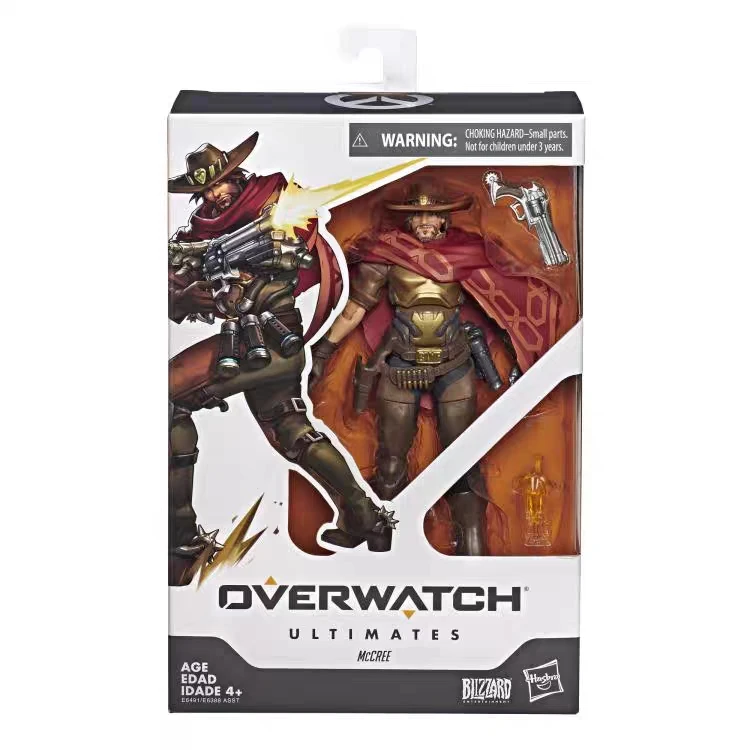 

Hasbro Overwatch Articulated Doll Reinhardt Tracer Soldier Angel McCray Genshi Doll Toy Model Gift for Children