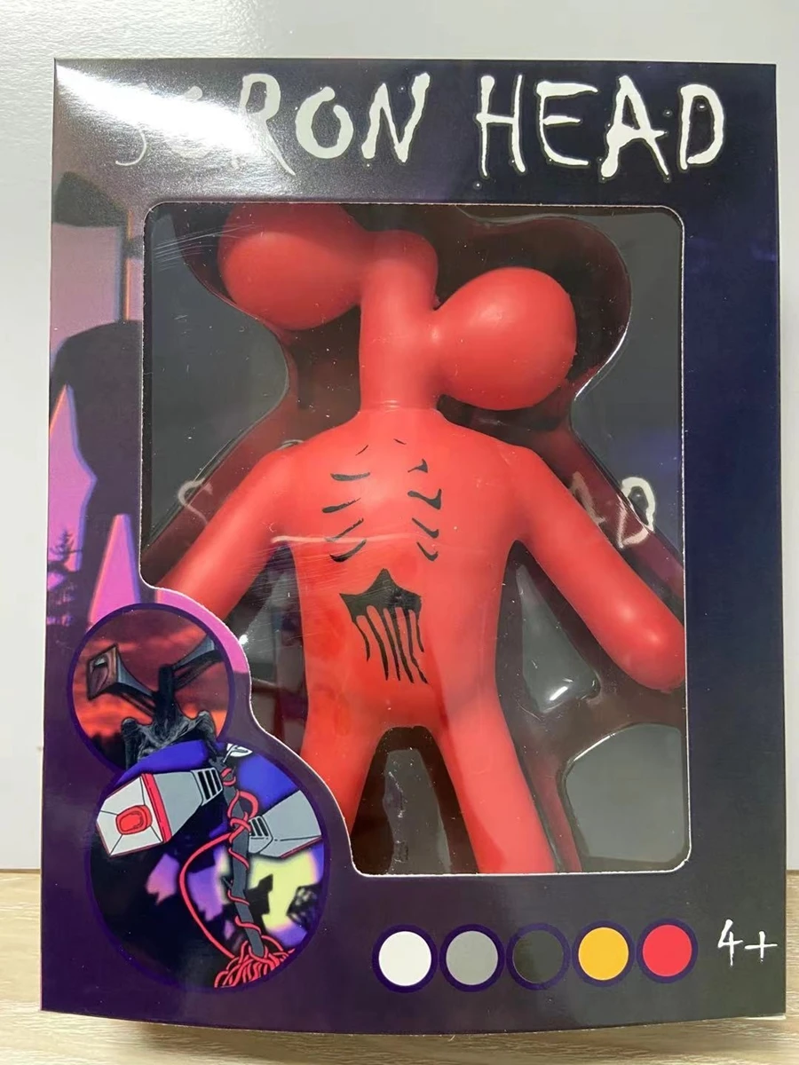 Игрушка-сирена для снятия стресса Goo Jit мультяшная кошка голова-Зверюшка