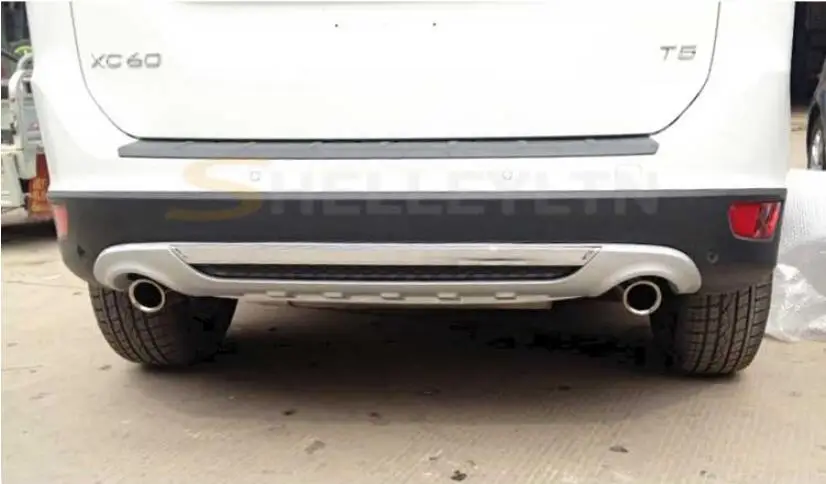 ABS передний бампер для губ и задний протектор для Volvo XC60 2009 2010 2011 2012 2013 год