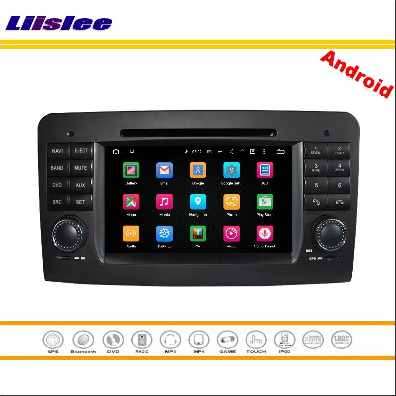 Мультимедийная система на Android для Mercedes Benz ML W164 / GL X164 2005 ~ 2012 Стерео Радио CD DVD плеер