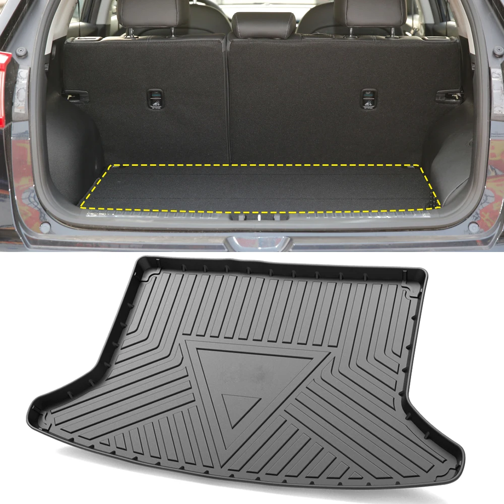 

For Kia Niro DE 2016-2020 Auto Car Cargo Liner All-Weather TPE Non-slip Trunk Mats Boot Tray Carpet Interior Accessories
