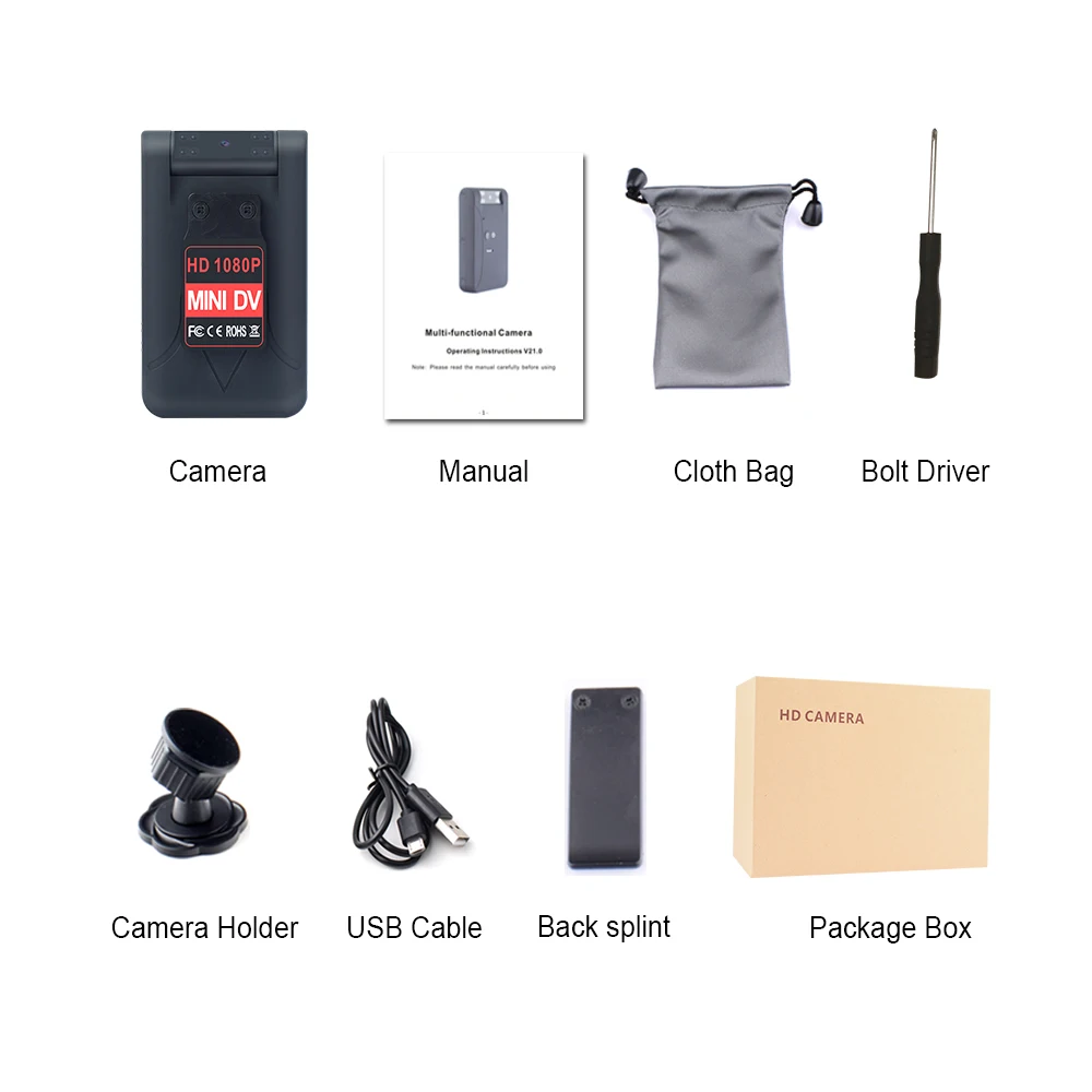 

Full HD 1080P Mini Camcorder Night Vision Micro Camera outdoor WIFI Mini Camera Motion Detection Video Voice Recorder DV Version
