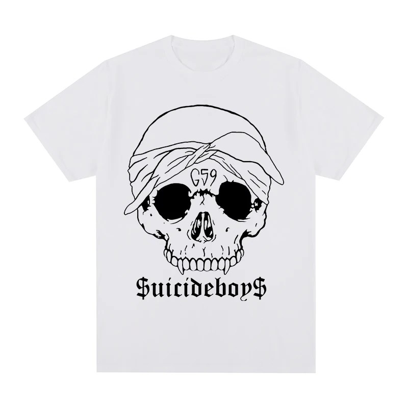 Футболка Мужская/женская с черепом из suiciboys $ uicideboy | Мужская одежда