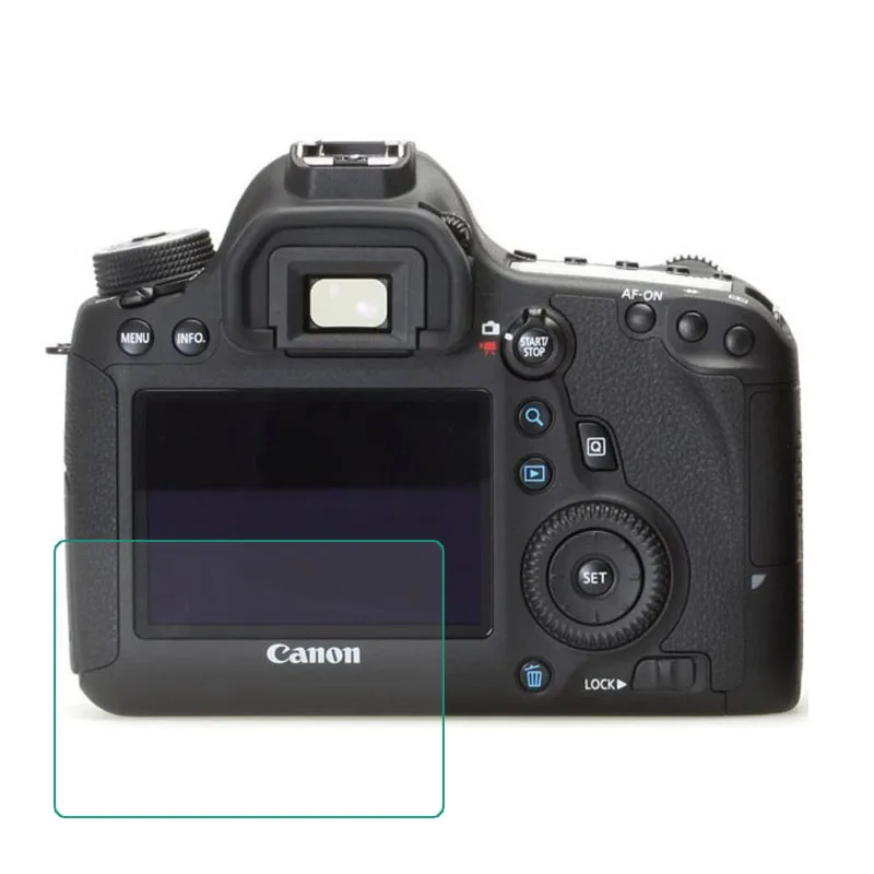 

Закаленное защитное стекло для Canon EOS 6D DSLR камера ЖК-дисплей Защитная пленка для экрана Защита