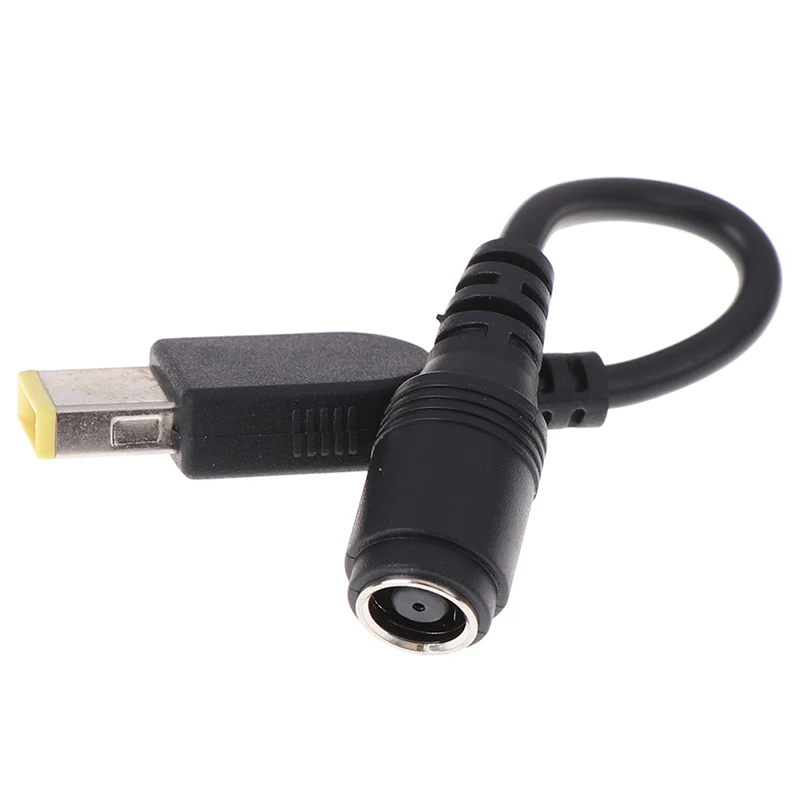 7.9*5.5mm Round Jack to Square Plug End Adapter Pigtail Charger Power Converter Cable For IBM for Lenovo Thinkpad | Компьютеры и офис
