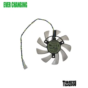 T129215SU DC12V 0.50AMP 4Pin для ASUS GTX460 GTX560 EAH6790 EAH6870 Вентилятор охлаждения графической карты