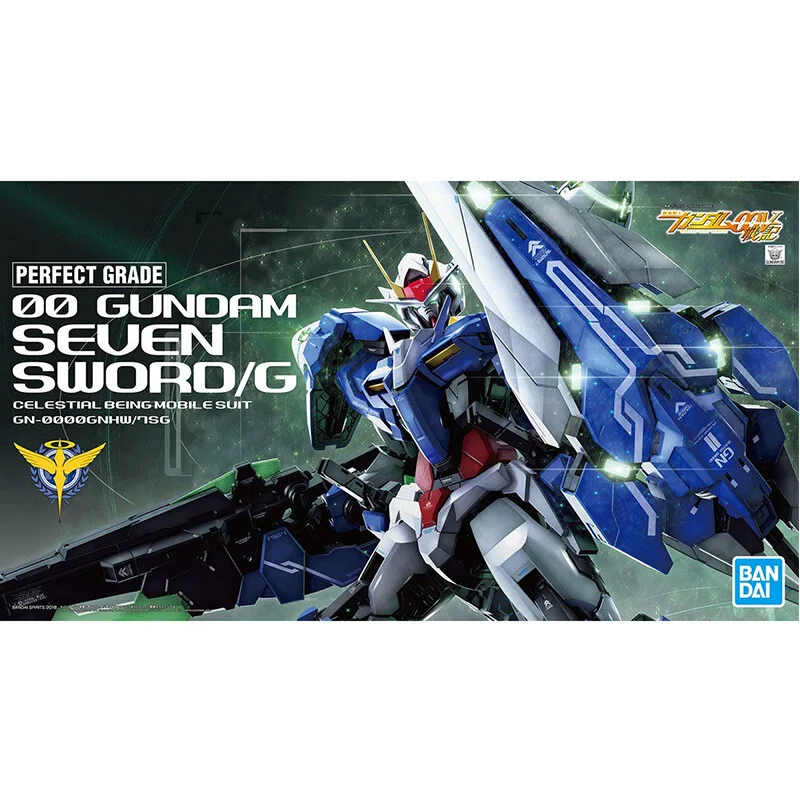 Bandai собранная модель Gundam PG 1/60 00 Seven Swords 5055582 | Игрушки и хобби