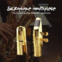musical instruments practical professional with cap tone alto sax 5c6c7c8c nozzle saxophone mouthpiece metal accessories