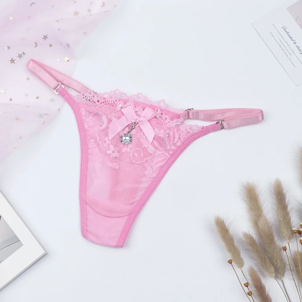 Женские Сексуальные Трусики бикини стринги с v образным вырезом нижнее белье для