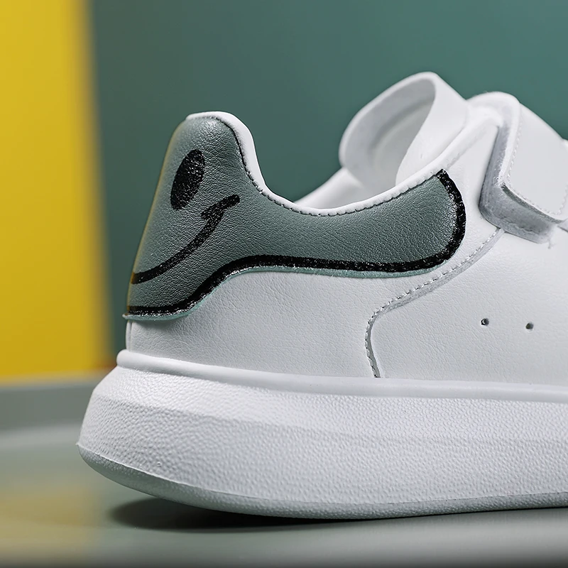 High Quality Kids Shoes Fashion White Sneakers for Girls Children's Lighweight Soft Bottom Running Shoes Sport Shoes Boys Shoes