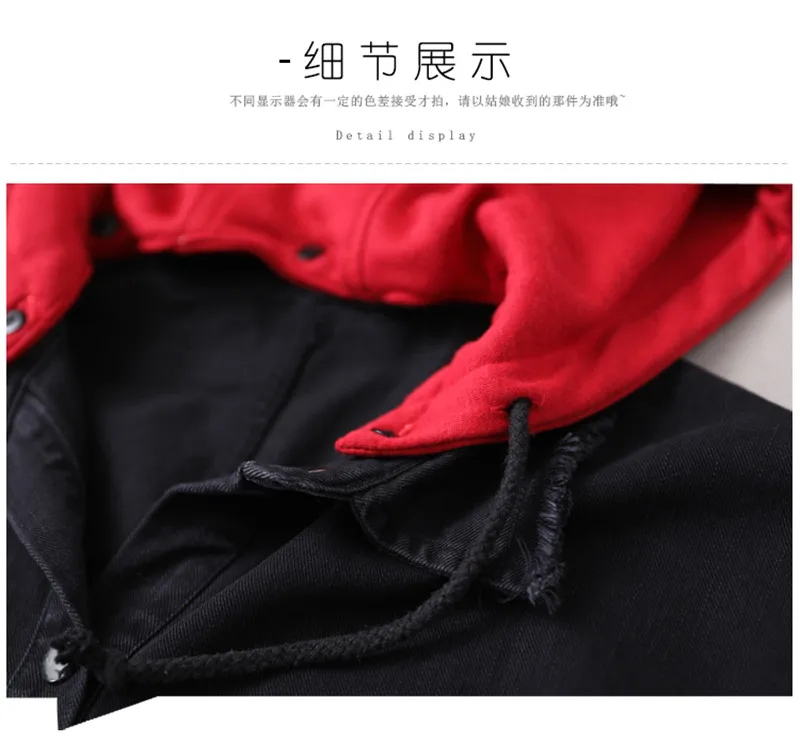 

2020 Spring Autumn Clothes Fashion Korean Ladies Denim Trench Coats Womens Hooded Oversized Vintage Long Windbreakers m267