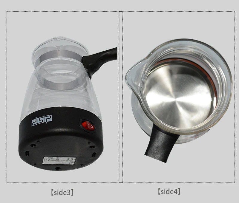 Glass Coffee Machine Turkey Coffee Maker Travel Electrical Coffee Pot Boiled Milk Coffee Kettle for Gift