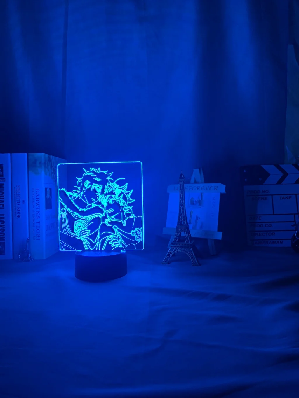 

Acrylic 3d Lamp Anime Black Clover Asta Light for Bed Room Decor Colorful Nightlight Black Clover Table Lamp Yuno Grinbellor