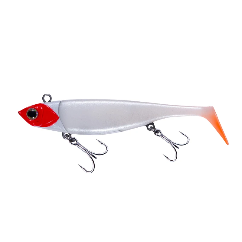 New EWE Twister Fish 11g/15g/25g Wobbler Isca Artificial High Frequency Tremor Metal Head Soft Bait 82/92/110mm Lure | Спорт и