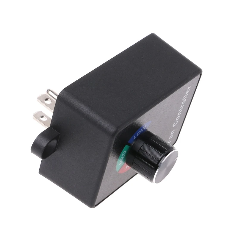 

AC 120V 5A Fan Variable Speed Controller Electric Motor Rheostat for Hydroponics #Aug.26