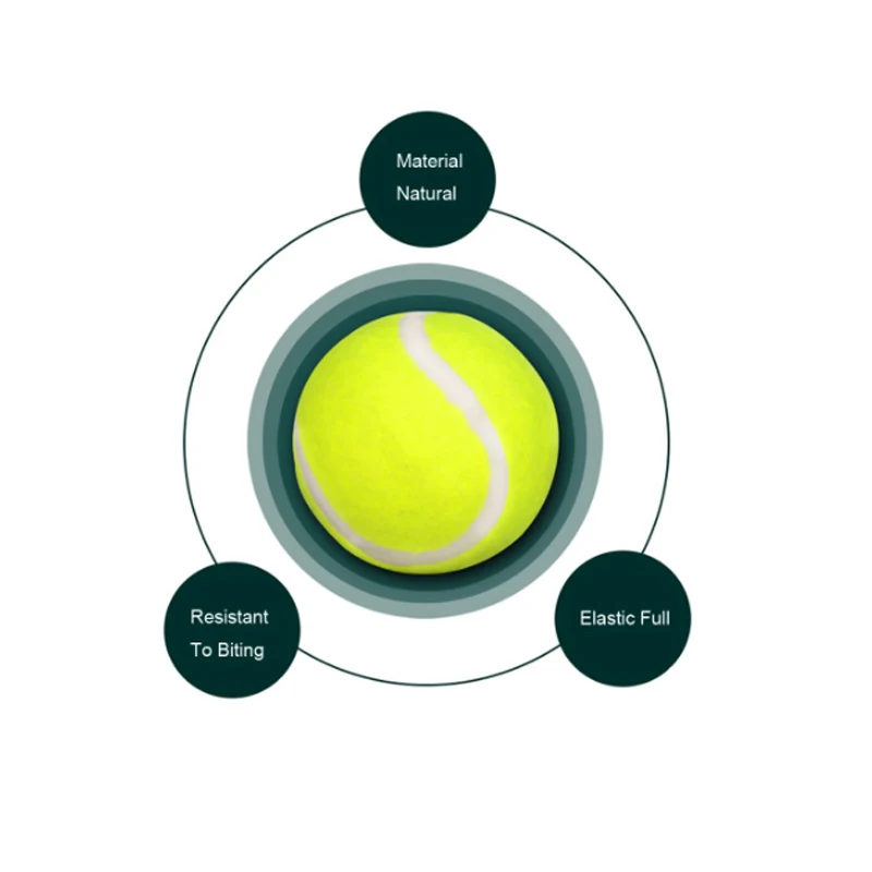 2 шт. мяч для тренировки собак 6 5 см