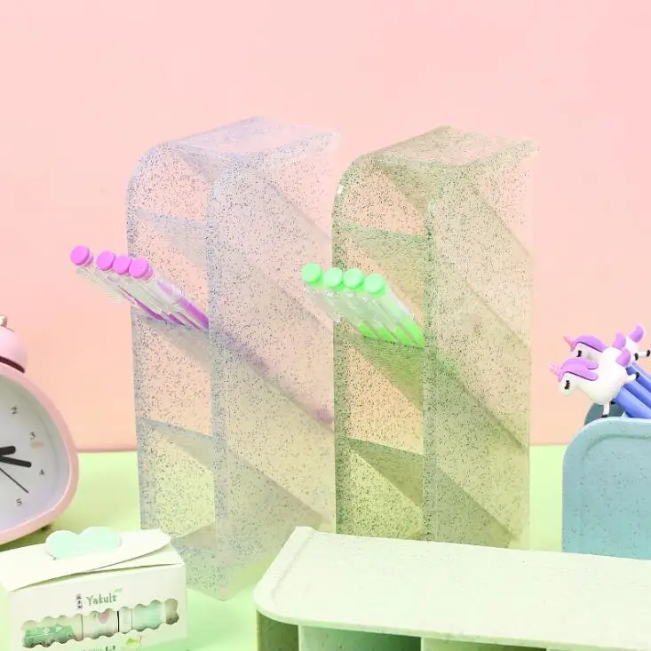 2020 творческая большая емкость милый пластиковый Органайзер настольный